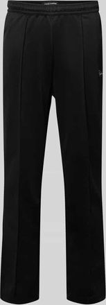 Pegador Trackpants mit L&auml;ngsn&auml;hten Modell Motus in Black, Gr&ouml;&szlig;e XXL