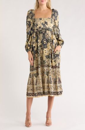 Ulla Johnson Natilda Long Sleeve Dress in Bellflower at Nordstrom Rack, Size 00