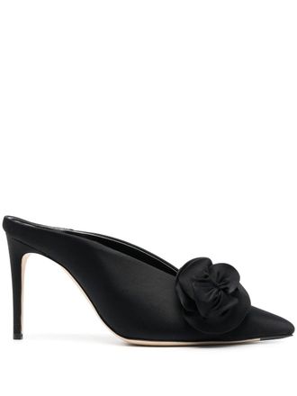 Victoria Beckham Mules con applicazione - Nero