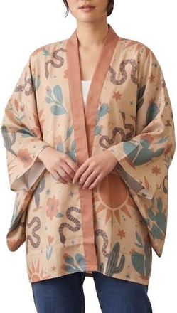 Saachi Cactus Short Topper in Beige Multi at Nordstrom Rack