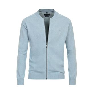 Casamoda Heren, Sweatshirts & Hoodies, Blauw, Maat: 3XL
