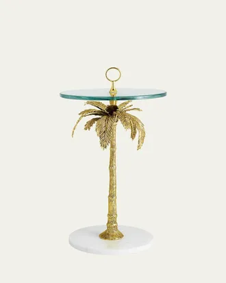 Michael Aram Palm Cocktail Table