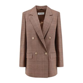 Max Mara Jassen, Dames, Bruin, XS, Wol, Max Mara Kleding
