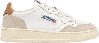 Autry Medalist Low Sneakers - Heren - Sneakers - Bruin - 41 EU - Katoen - Schoenen