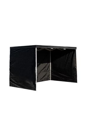 Regalos Miguel Packs Laterales Carpas Plegables - Pack 3 Laterales Lisos Para Carpas 3x3 Eco - Negro
