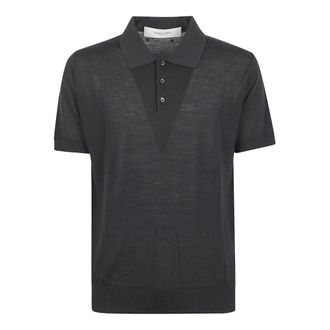 Golden Goose Polo Shirts, male, Black, Size: M Polo