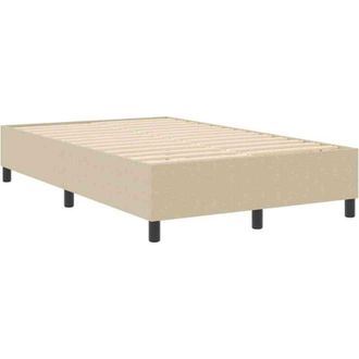 vidaXL Cama Tipo Box Spring Verde Gris&aacute;ceo 120 X 190 Cm Telas De Pana Vidaxl