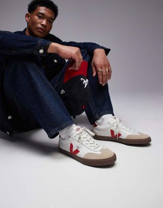 Veja Volley - Sneakers rosse-Rosso