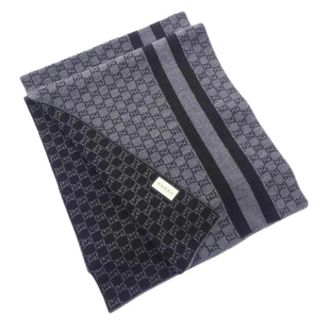 Gucci Pre-owned Stole - Heren - Pre-owned - Grijs - Maat: ONE Size Wol