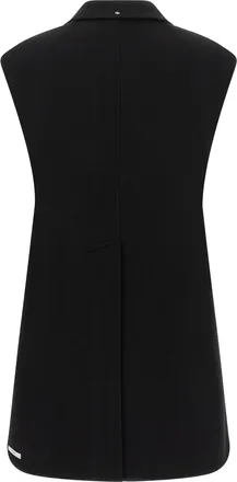 Sportmax Womens Black Wool Blazer Clothing