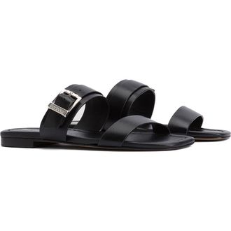 Barbour Louise Slide Sandal in Black at Nordstrom Rack, Size 10