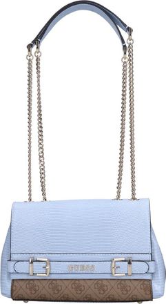 Guess Tassen.. Wit - Dames - Schoudertassen - Blauw - ONE Size - Leer - Tassen
