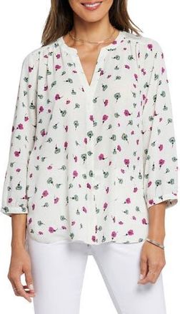 NYDJ Pintuck Blouse in Leonida at Nordstrom Rack, Size Xx-Small