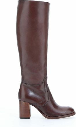 Mjus Leren laarzen met hak