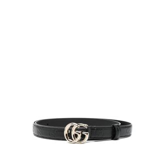 Gucci GG Supreme Leather Belt