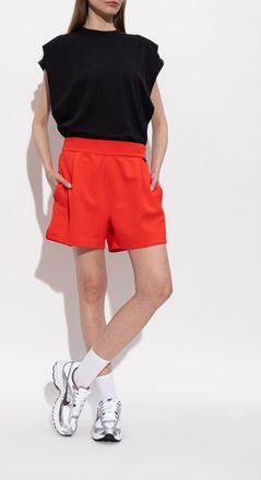 Nike Shorts With Logo, Womens, Red