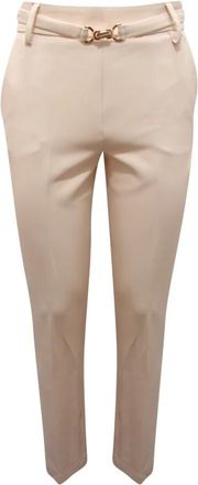Kocca Eymarr WO Broeken Gemaakt in Itali&euml; - Dames - Slim Fit Broeken - Wit - 2XS - Broeken