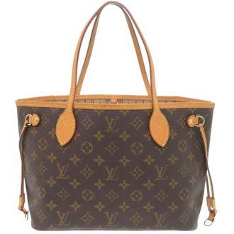 Louis Vuitton Beige Monogram Monogram Tote Bag (Pre-Owned)