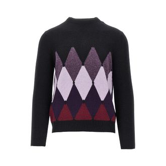 Ballantyne Cashmere lozenge sweater Man 48