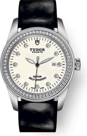 Tudor Glamour Date Automatic Diamond Ladies Watch 53020-0086