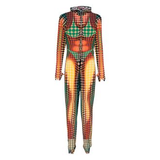 Jean Paul Gaultier Jumpsuits Orange/Green