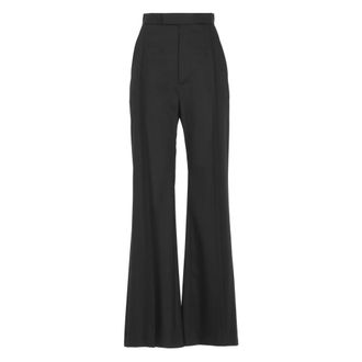 Vivienne Westwood Wide Trousers, female, Black, Size: XS Wool Flared Trousers
