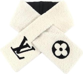 Louis Vuitton Pre-owned Scarves, female, Beige, Size: ONE SIZE Pre-owned Stole