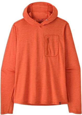 Patagonia Cap Cool Sun Hoody Funktionsshirt f&uuml;r Herren | rot