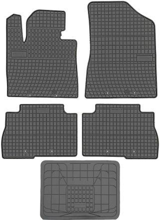 OEM Alfombrillas Frogum Et0434 + Funda 542742 - Hyundai Santa Fe Iii 2012-2015 Sin Topes