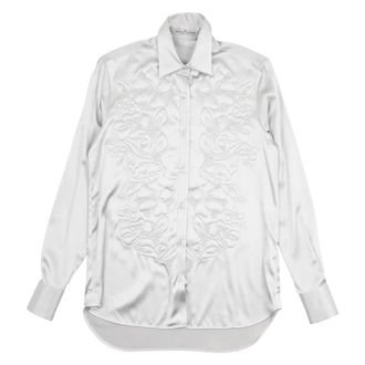 Ermanno Scervino Shirts, female, Gray, Size: 2XS Shirts