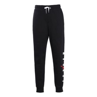 Nike Jordan Air Jordan Alphabet Printing Athleisure Casual Sports Long Pants Black DD1788-010