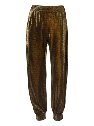 Haney 2024 lurex trousers - Gold