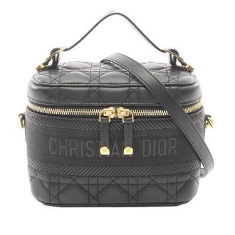 Dior Pre-owned Dior Small Lambskin Cannage DiorTravel Vanity Case Ladies 5520E1NE4BKN2M9V