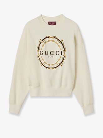 Gucci Felpa in jersey di cotone spazzolato - GUCCI - gender_Woman