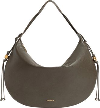 Coccinelle Myrtha 26 Shopper - Dames - Schoudertassen - Groen - ONE Size - Katoen - Tassen