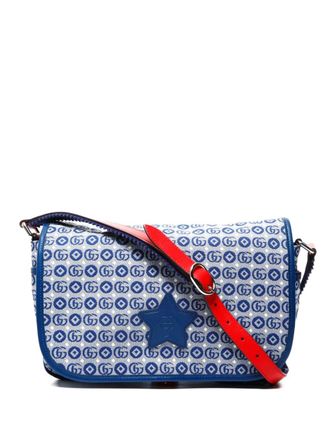 Gucci 2000-2020s star crossbody bag - Blu