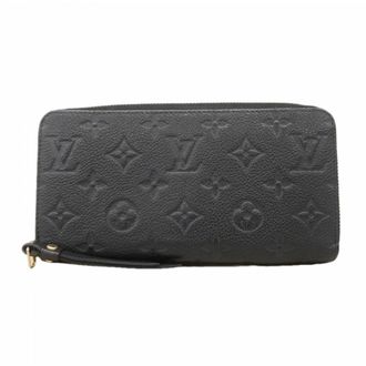 Louis Vuitton Noir Long Wallet (Bi-Fold) (Pre-Owned)