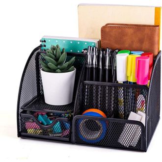 OEM Elegante Portal&aacute;pices De Malla, Ideal Para Usar Sobre El Escritorio O Para Guardar Objetos En La Oficina En Casa, Duradero Y Resistente