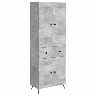 vidaXL 2 Uds. Gris Hormig&oacute;n Vidaxl