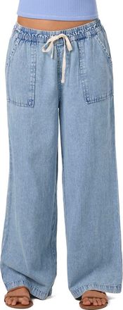 O'Neill Sevie Drawstring Denim Pants in Drifter at Nordstrom, Size X-Small