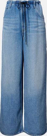 A Gold E Shaw wide-leg jeans