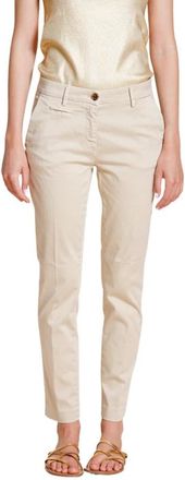 Mason's New York Slim Chino - Dames - Chinos - Beige - XS - Katoen - Broeken