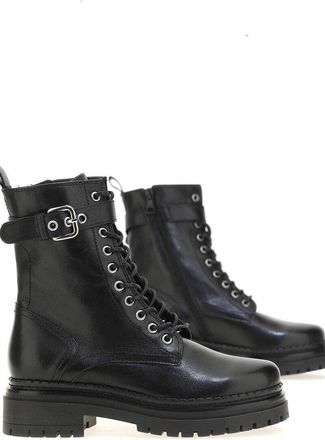 Mjus Leren boots met veters