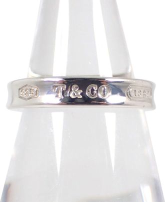 Tiffany & Co. Sterling Silver 925 Band Ring (Pre-Owned)