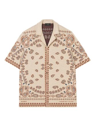 Alanui bandana shirt - Neutrals