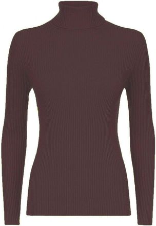 Generic VEARZ Womens Turtle HIGH Neck Jumper! Ladies Long Sleeves Polo ROLL Neck Tops Ribbed Stretchy Pull Over Sweater Plus Size Brown