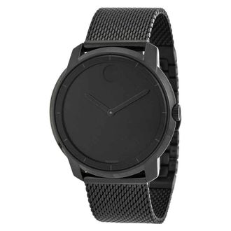 Movado Bold Black Dial Black Ion-plated Mens Watch 36002613600261