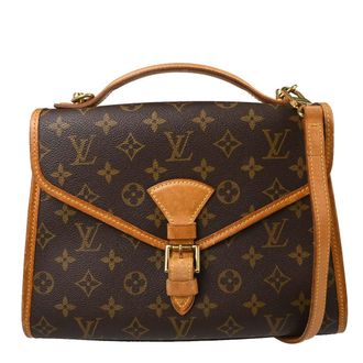 Louis Vuitton Ivy Monogram Canvas Brown Canvas Handbag (Pre-Owned)