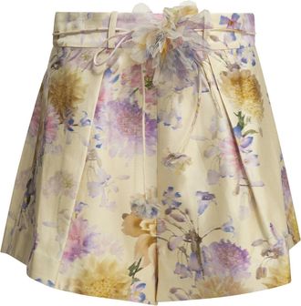 Zimmermann Luna Short Con Lacci