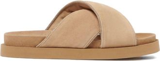 Fabiana Filippi Womens Suede Leather Platform Sandals